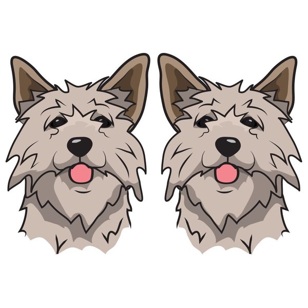 Signmission Norwich Terrier Dog Decal, Dog Lover Decor Vinyl Sticker D-24-Norwich Terrier